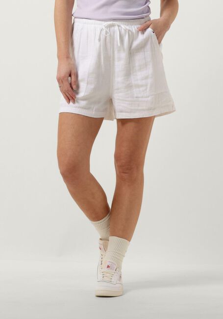 Weiße TOMMY JEANS Hosen TJW LINEN SHORT - large
