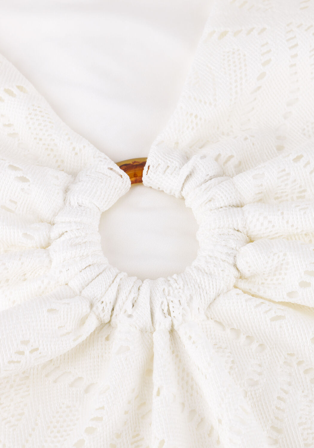 Wei&szlig;e ANA ALCAZAR Maxikleid MAXI DRESS LONGSLEEVE - large