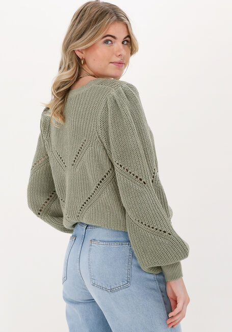 Grüne OBJECT Pullover OBJLANA L/S KNIT PULLOVER NOOS - large