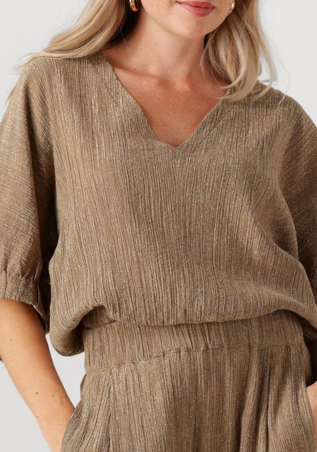 Goldfarbig BY-BAR Top MABEL LUREX BLOUSE - large