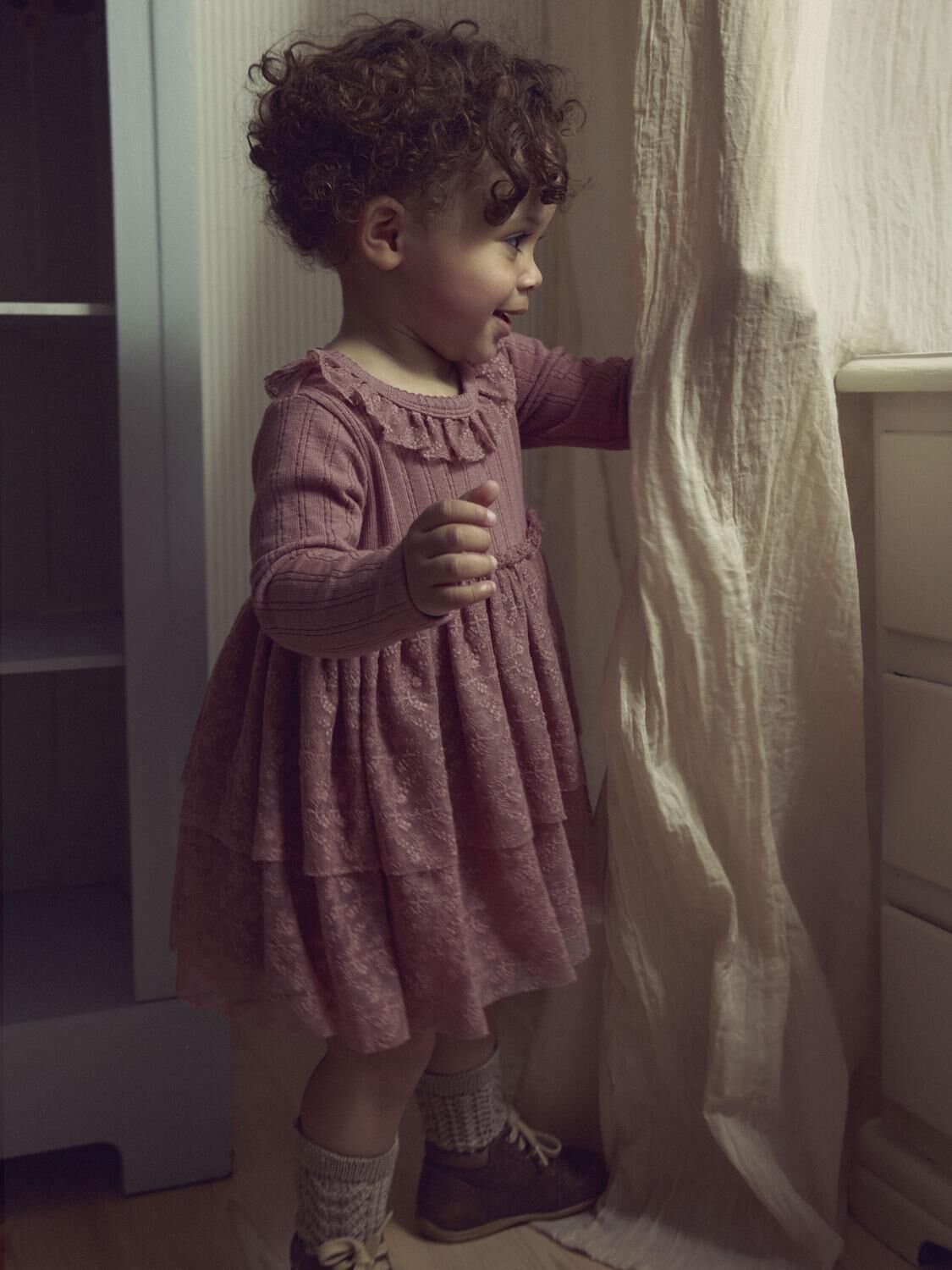 Rosane LIL' ATELIER Minikleid NBFROBELLE LS BODY DRESS LIL - large