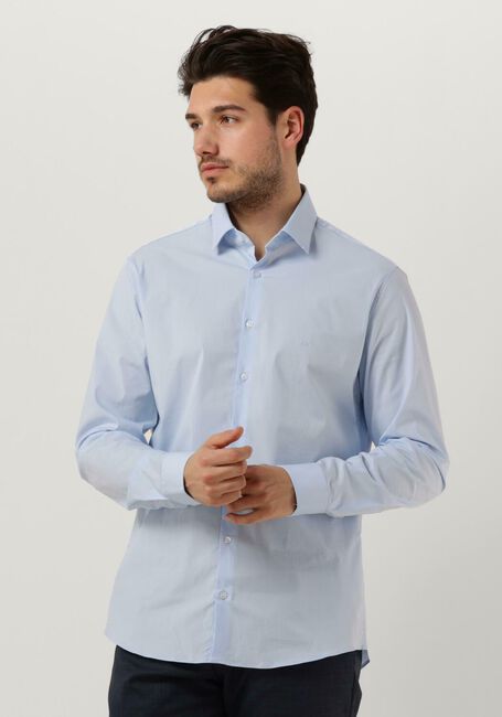 Hellblau CALVIN KLEIN Klassisches Oberhemd POPLIN STRETCH SLIM SHIRT - large