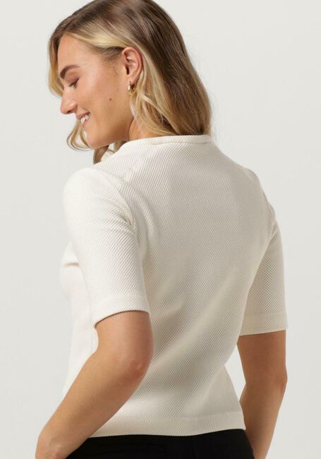 Weiße VANILIA Top STRUC SS NEW - large