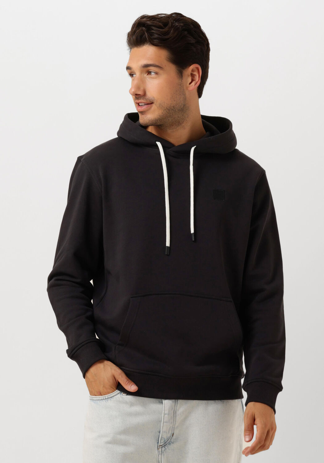 schwarze scotch soda hoodies logo hoodie