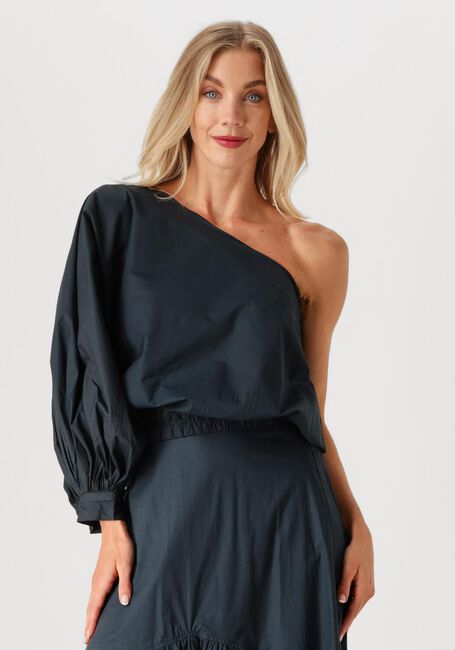 Blaue BY-BAR Blusen BELLA POPLIN BLOUSE - large
