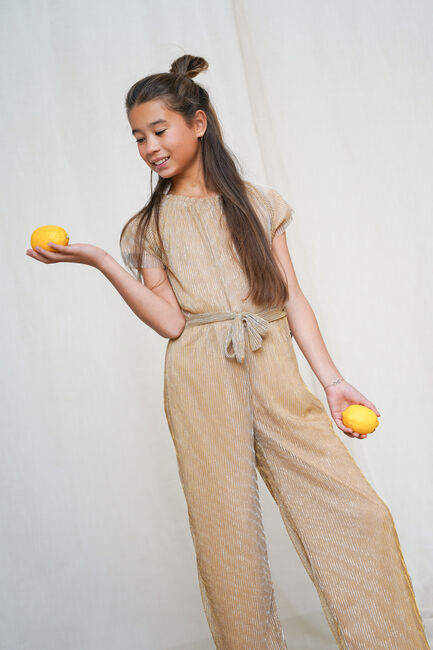 Goldfarbig LIKE FLO Jumpsuit BELLU FLO METALLIC JUMPSUIT - large