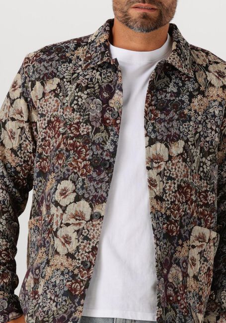 Mehrfarbige/Bunte LES DEUX Overshirt HUGH JACQUARD OVERSHIRT - large