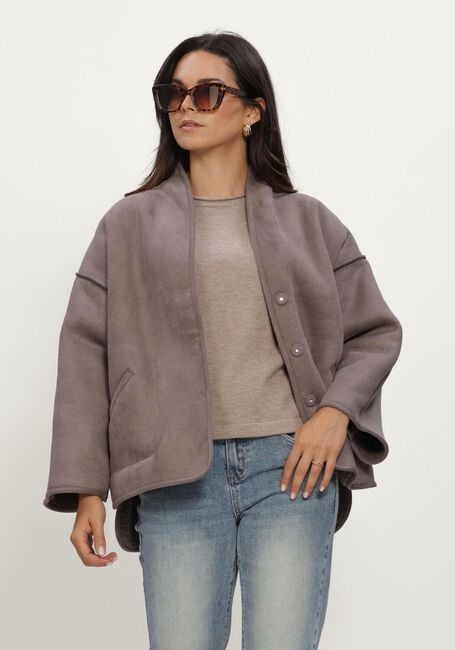 Braune KNIT-TED Jacken JOKO JACKET - large
