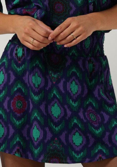 Lilane ALIX THE LABEL Minirock LADIES WOVEN IKAT MINI SKIRT - large