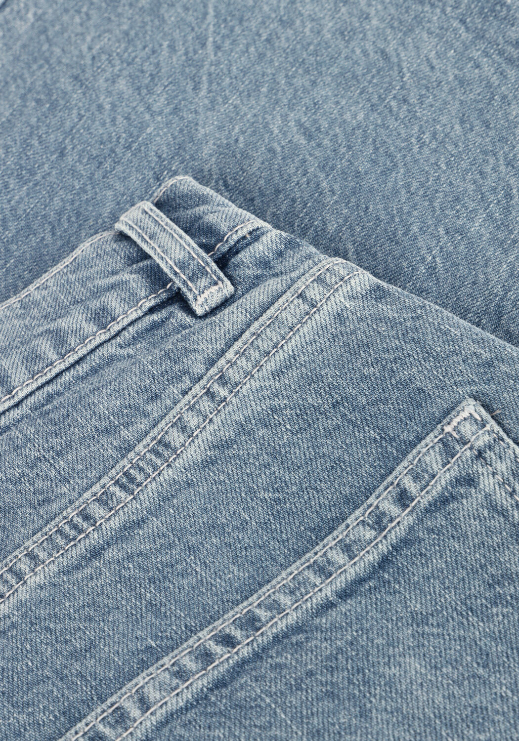 Blaue MSCH COPENHAGEN Kurze Hosen MSCHELIDA ADA DENIM SHORTS - large