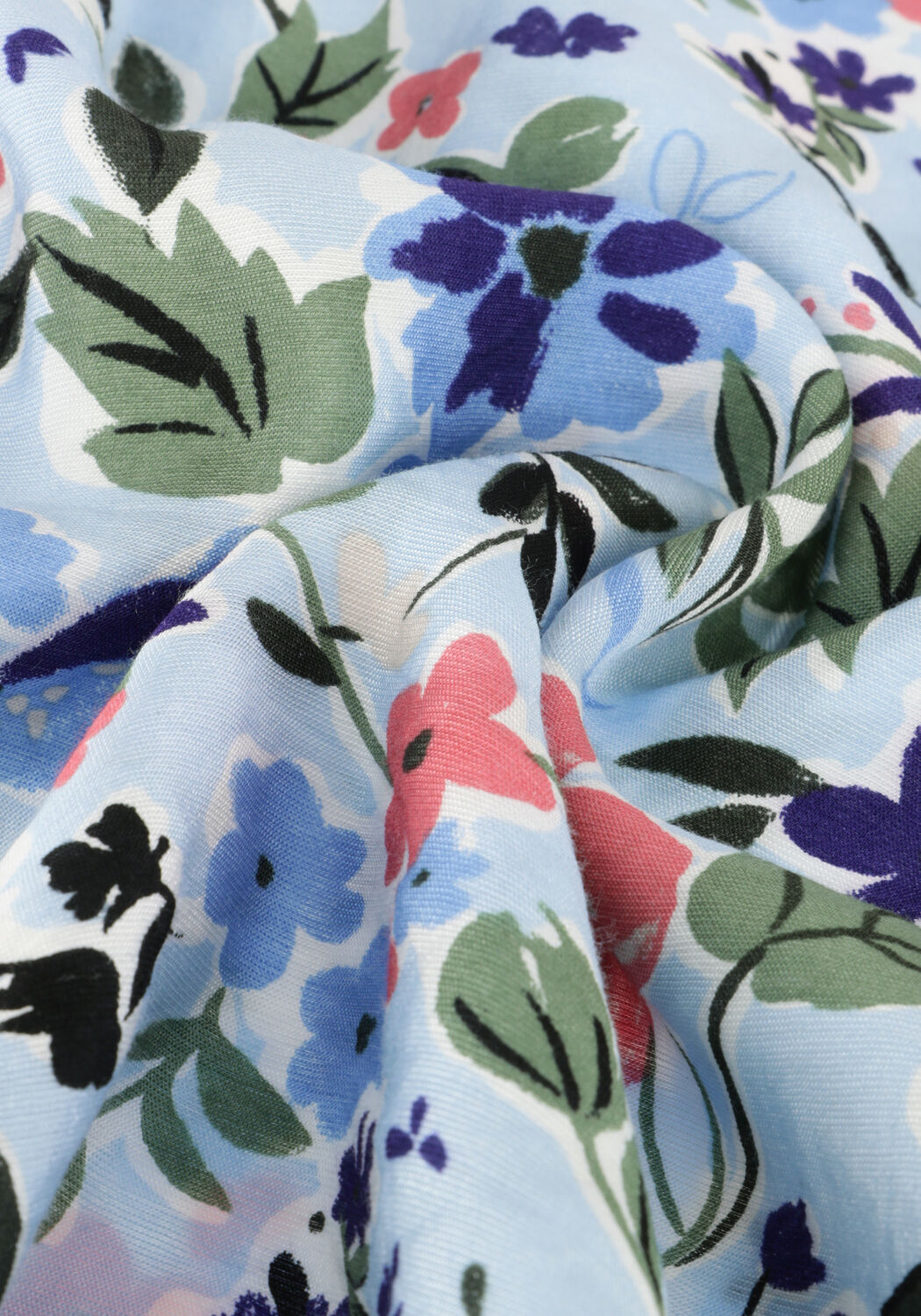 Hellblau OBJECT Top OBJRIGA L/S WRAP TOP - large