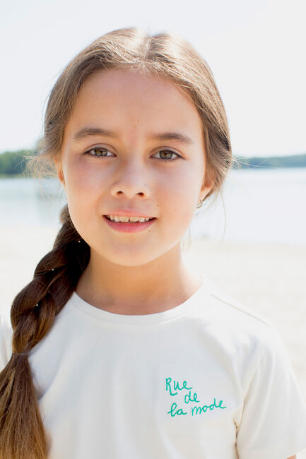 Nicht-gerade weiss MOODSTREET T-shirt T-SHIRT WITH CHEST AND BACK PRINT - large