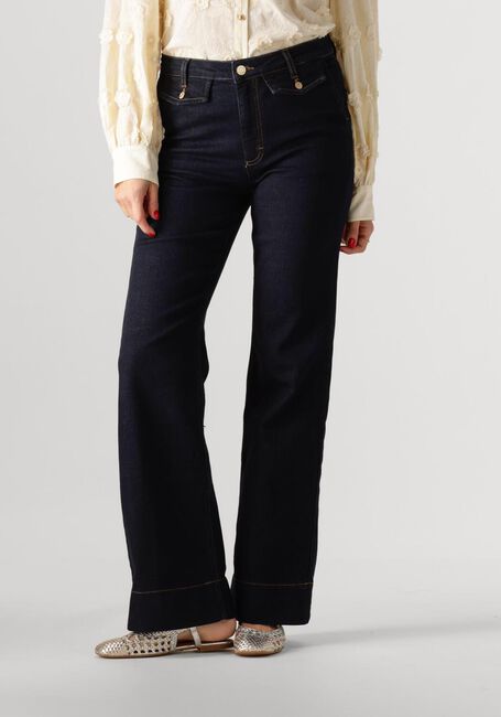 Blaue SUMMUM Schlaghose FLARED JEANS COMFORT - large