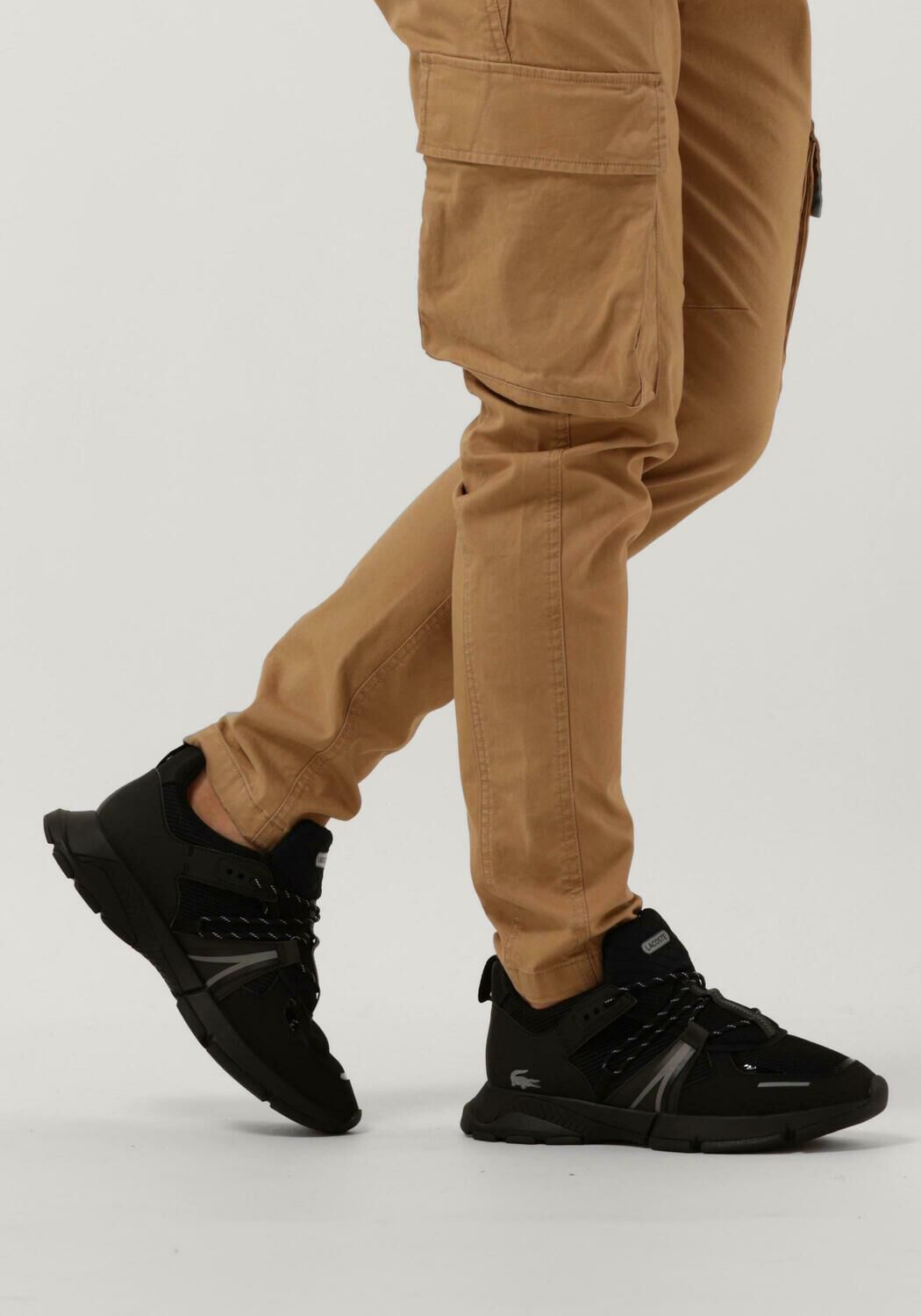 Schwarze LACOSTE Sneaker Low L-003 - large