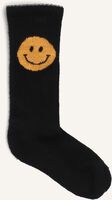 Schwarze CARLIJNQ Socken HAPPY FACE-SPORT SOCKS - medium