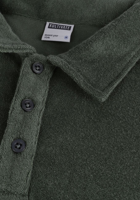 Grüne KULTIVATE Polo-Shirt PL COMFY - large