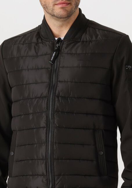 Schwarze PURE PATH Wattierte Jack REGULAR FIT PADDED JACKETS - large