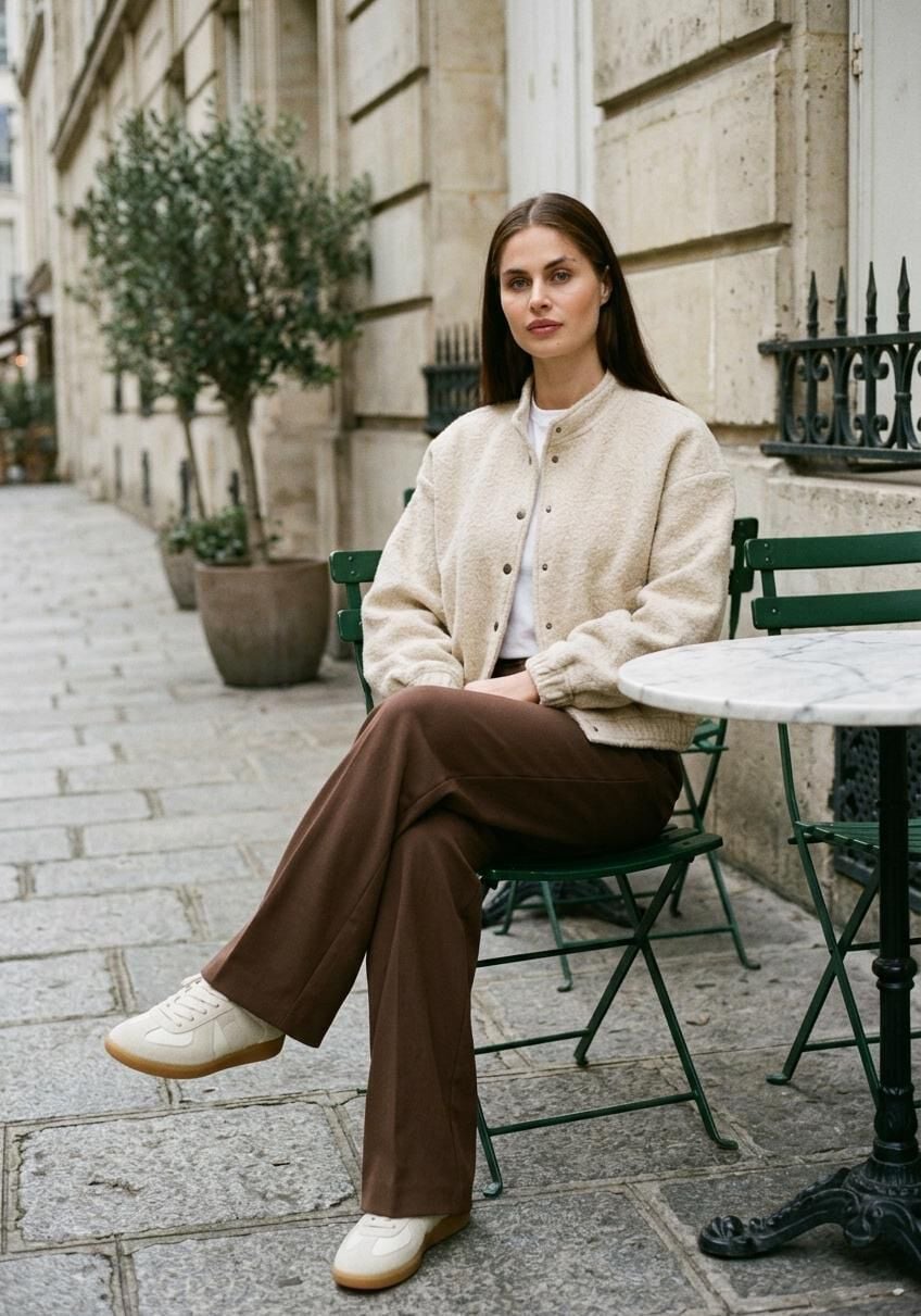 Beige THE HOFF BRAND Sneaker Low PARK WOMAN - medium