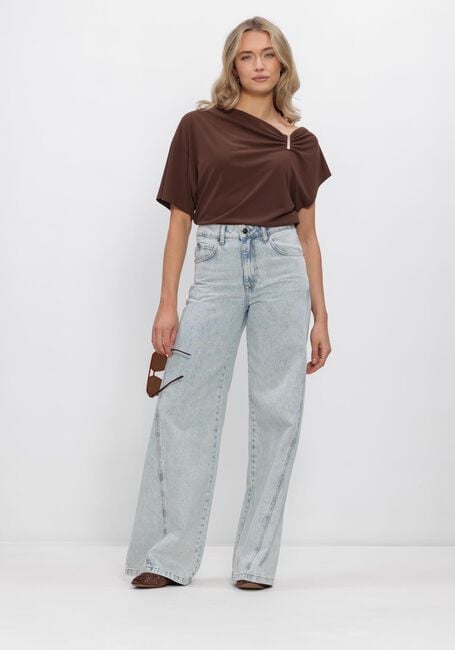 Blaue CO'COUTURE Tops & T-shirts ARONACC WIDELL JEANS - large