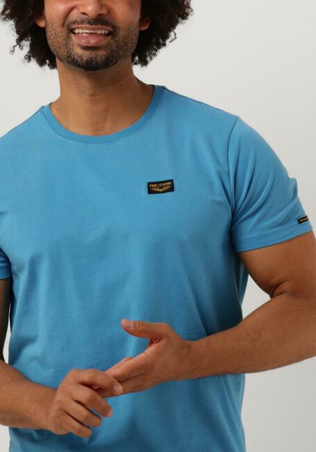 Blaue PME LEGEND T-shirt SHORT SLEEVE R-NECK GUYVER TEE - large