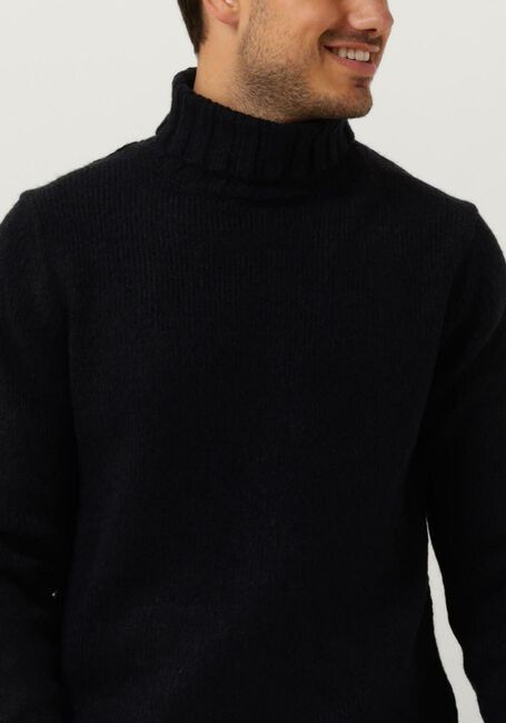 Blaue DSTREZZED Rollkragenpullover OVE TURTLE NECK - large