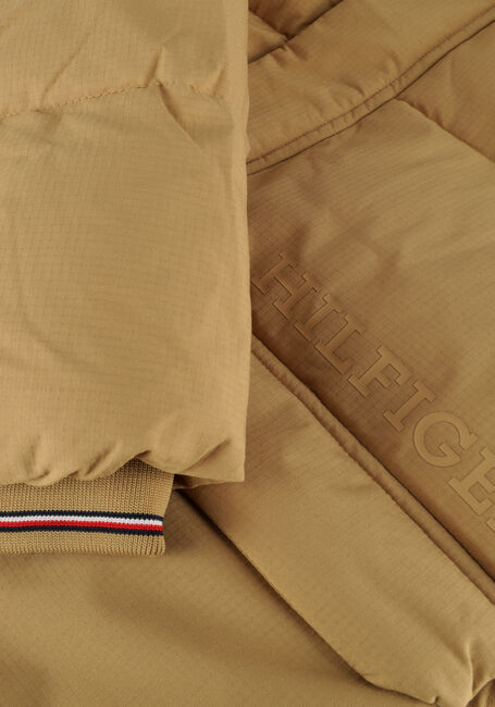 Khaki TOMMY HILFIGER Wattierte Jack MONOTYPE RIBSTOP PUFFER JACKET - large