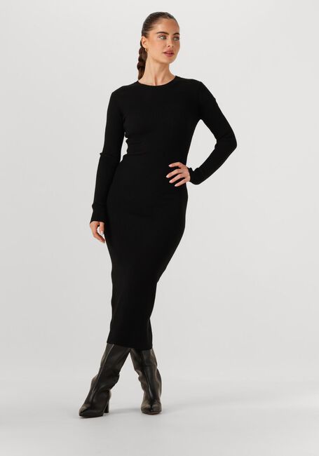 Schwarze SILVIAN HEACH Maxikleid MIDI DRESS SZABO - large