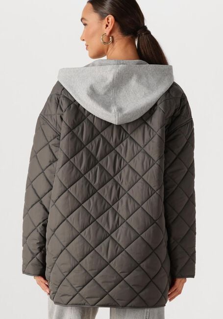 Dunkelgr&uuml;n WITHBLACK Wattierte Jack WBLMILANA QUILTED JACKET - large