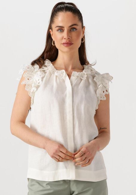 Weiße COPENHAGEN MUSE Blusen NATULI SHIRT - large