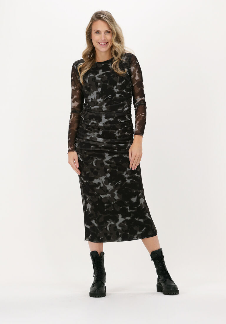 grüne catwalk junkie maxikleid dr shadow leaves