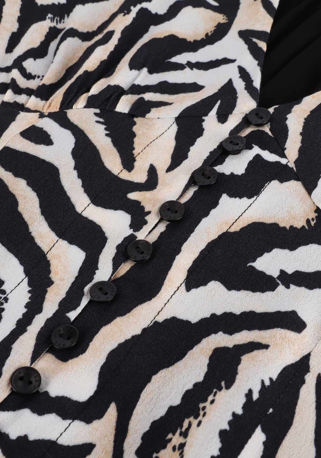 Schwarze HARPER & YVE Midikleid VALERIE-DR - large