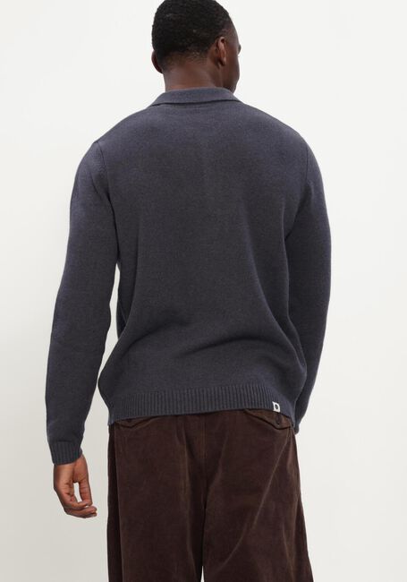 Anthrazit ANERKJENDT Pullover AKPETER MERINO LS POLO - large