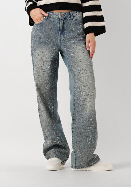 Blaue GESTUZ Straight leg jeans ZORAHGZ MW JEANS - large