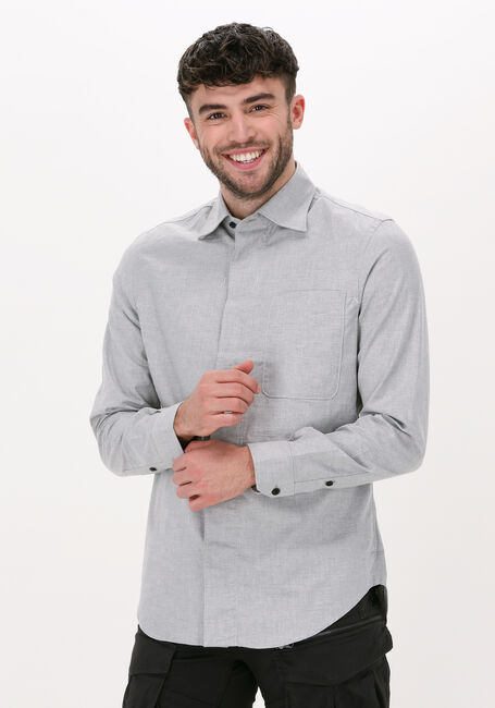 Hellgrau G-STAR RAW Casual-Oberhemd SECRET UTILITY REG SHIRT - large