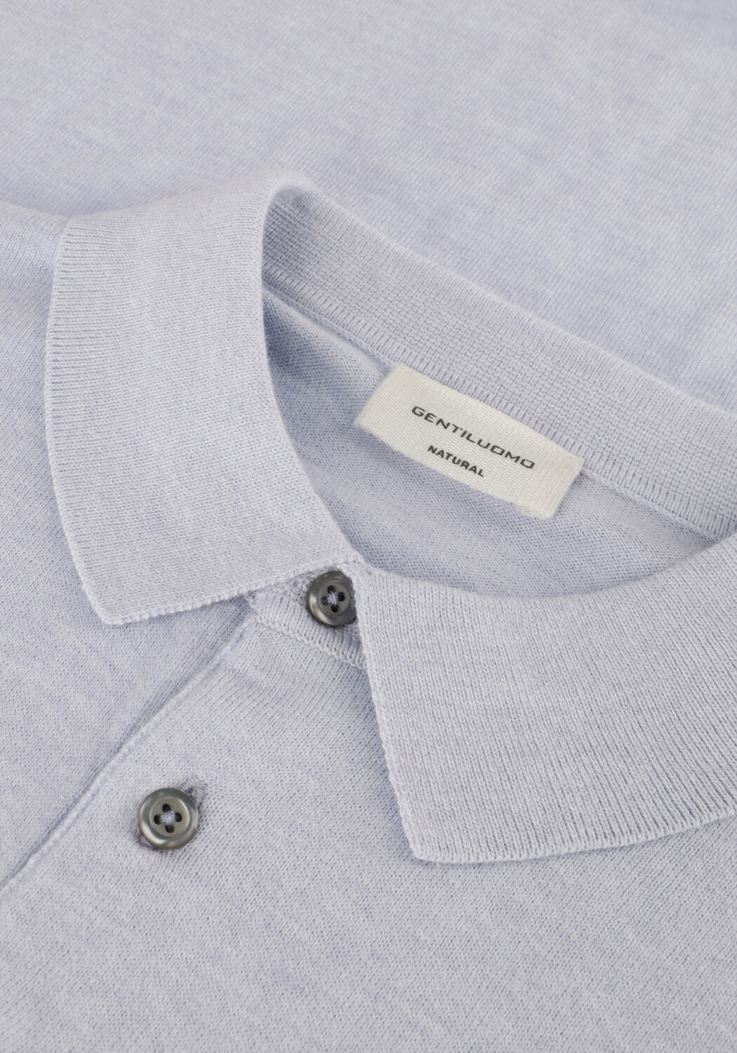 Hellblau GENTILUOMO Polo-Shirt K9157-273 - large