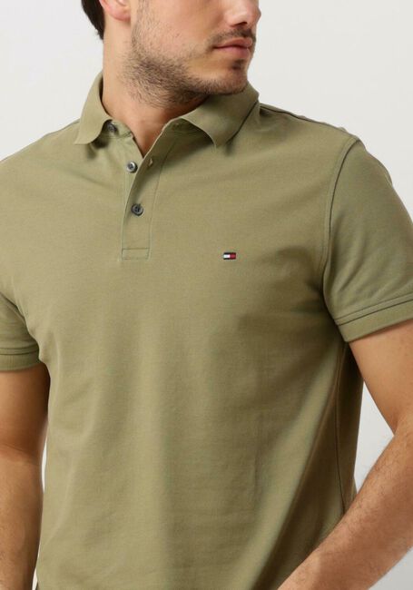 Olive TOMMY HILFIGER Polo-Shirt 1985 SLIM POLO - large