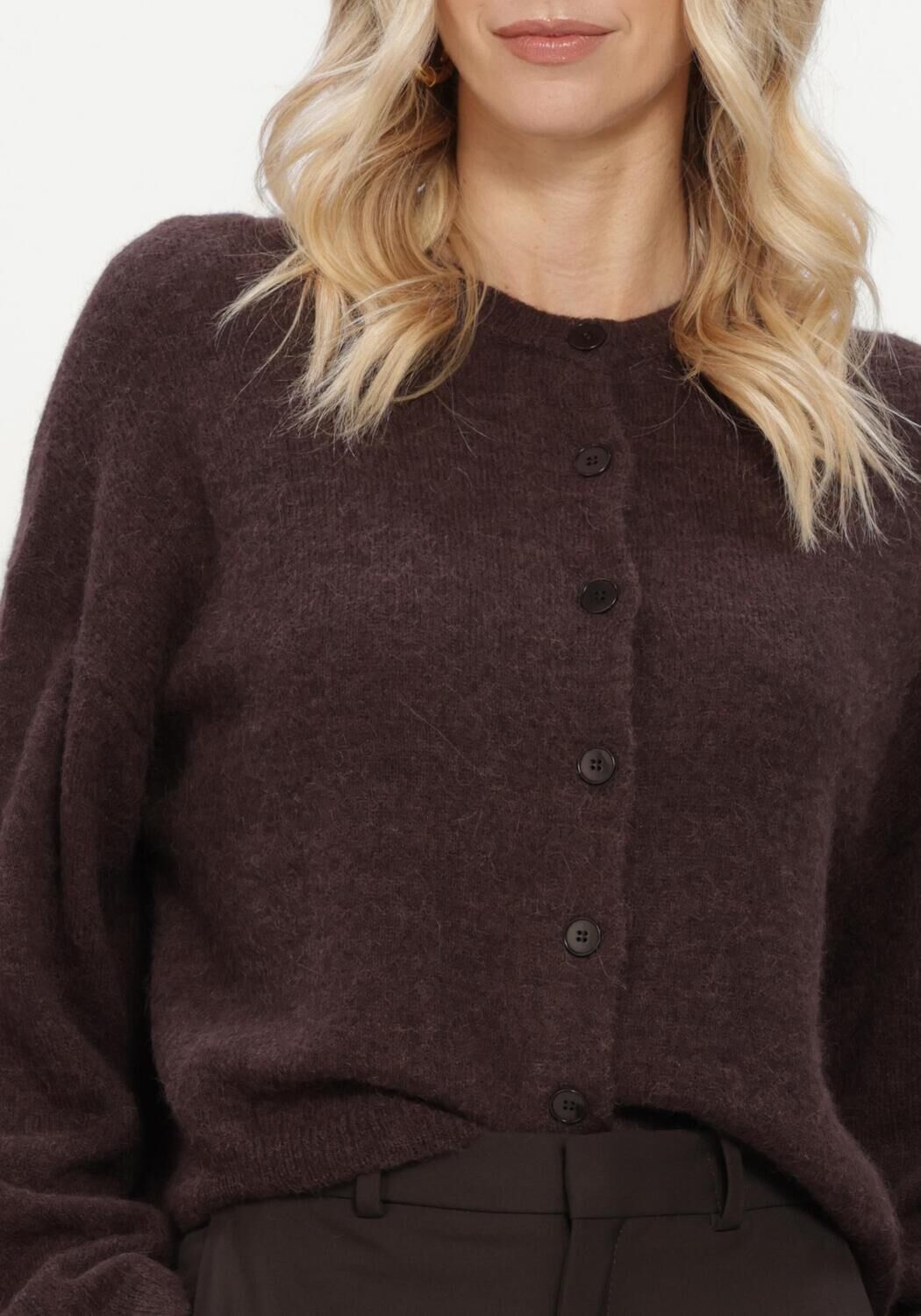 Braune DRYKORN Strickjacke MARWENI - large