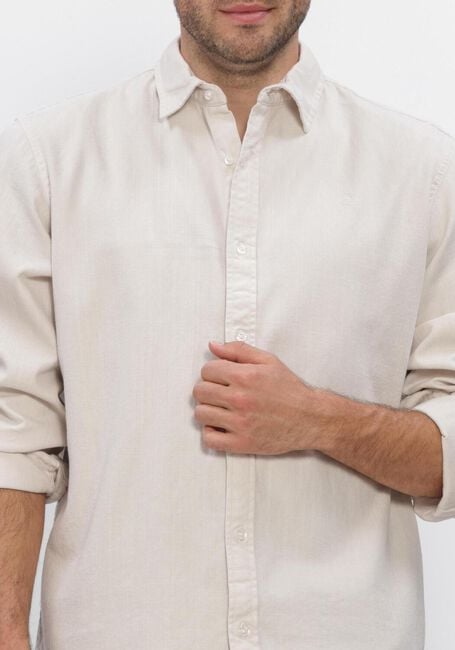 Ecru G-STAR RAW Casual-Oberhemd CLEAN REGULAR SHIRT L\S - large