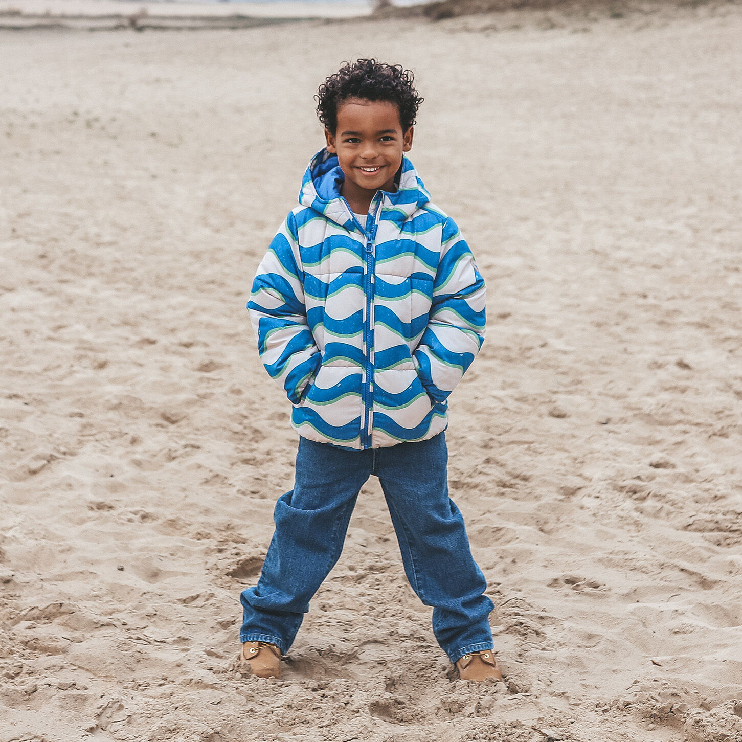 Blaue YOUR WISHES Jacken SWAY PUFFER COAT - large