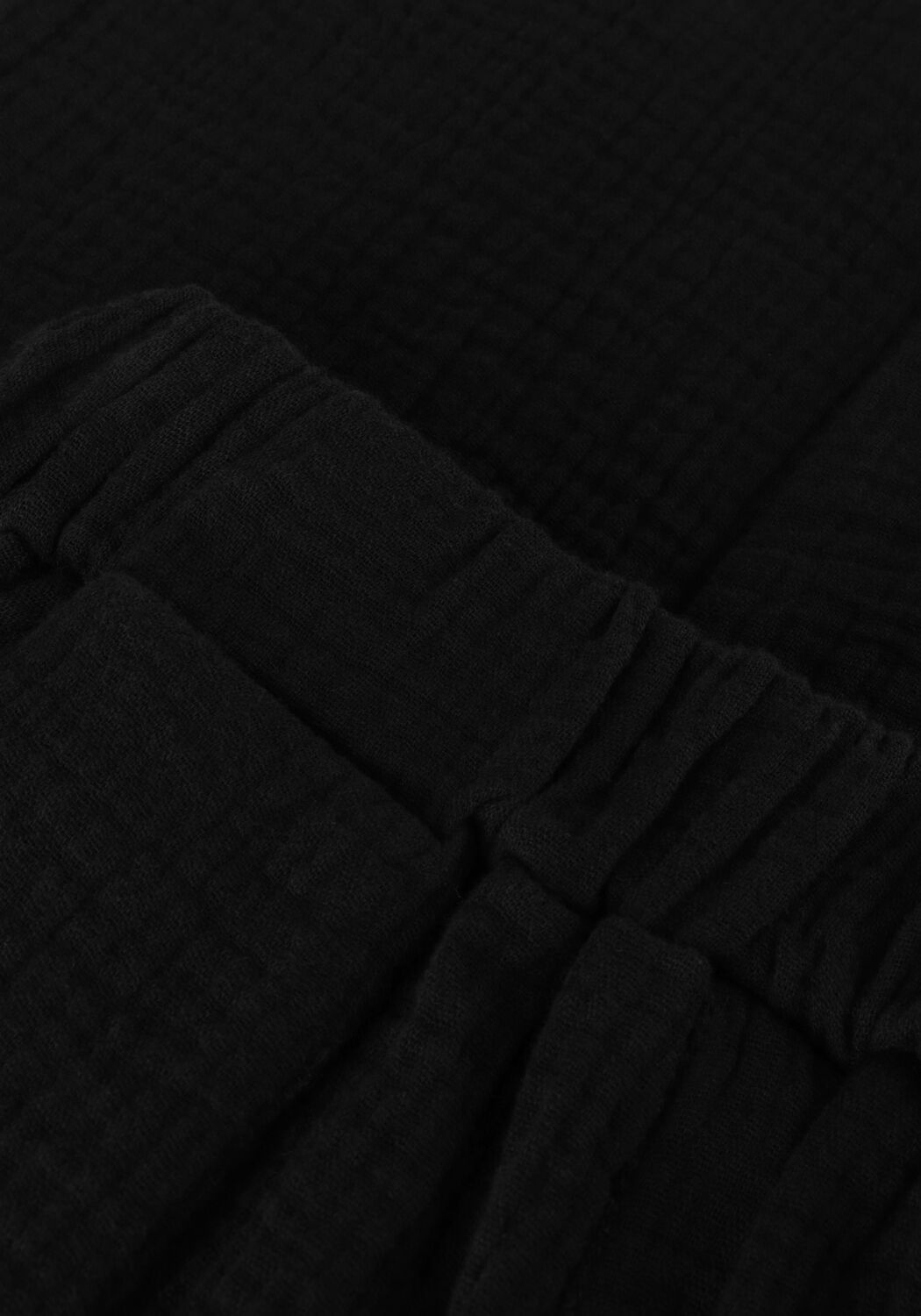 Schwarze Salty Stitch Hose LOUNGE BROEK MET ZAKKEN - BABY COTTON - large