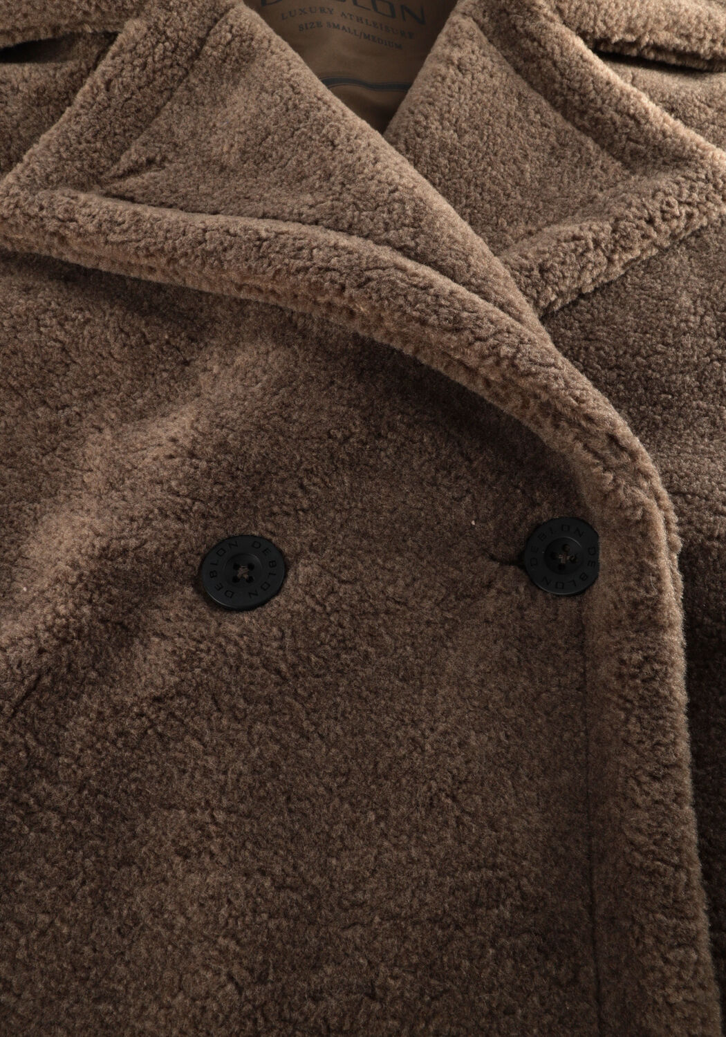 Braune DEBLON SPORTS Teddy-Jacke JAIMY BODYWARMER - large