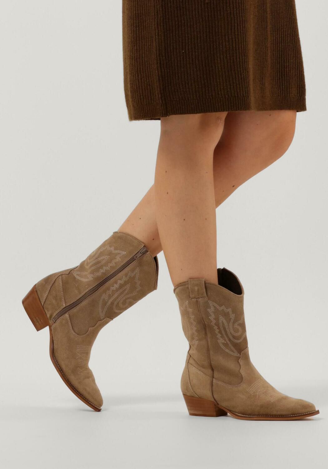 Braune OMODA Cowboystiefel MOCO-01 - large