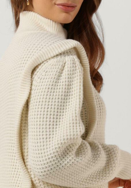 Weiße LEVETE ROOM Rollkragenpullover LR-KALIMA 15 PULLOVER - large
