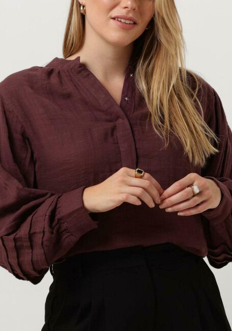 Bordeaux ANTIK BATIK Blusen PREETI BLOUSE - large