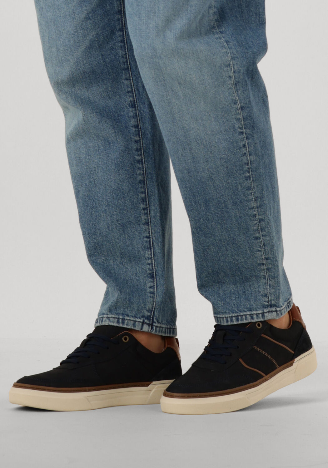 Blaue MAZZELTOV Sneaker Low ROME - large