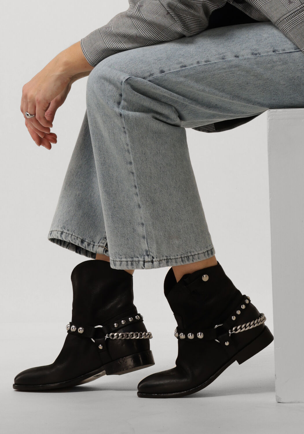 Schwarze ELENA IACHI Boots A5682 - large