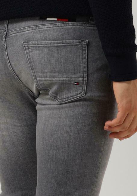 Graue TOMMY HILFIGER Slim fit jeans SLIM BLEECKER PSTR SILVER GREY - large