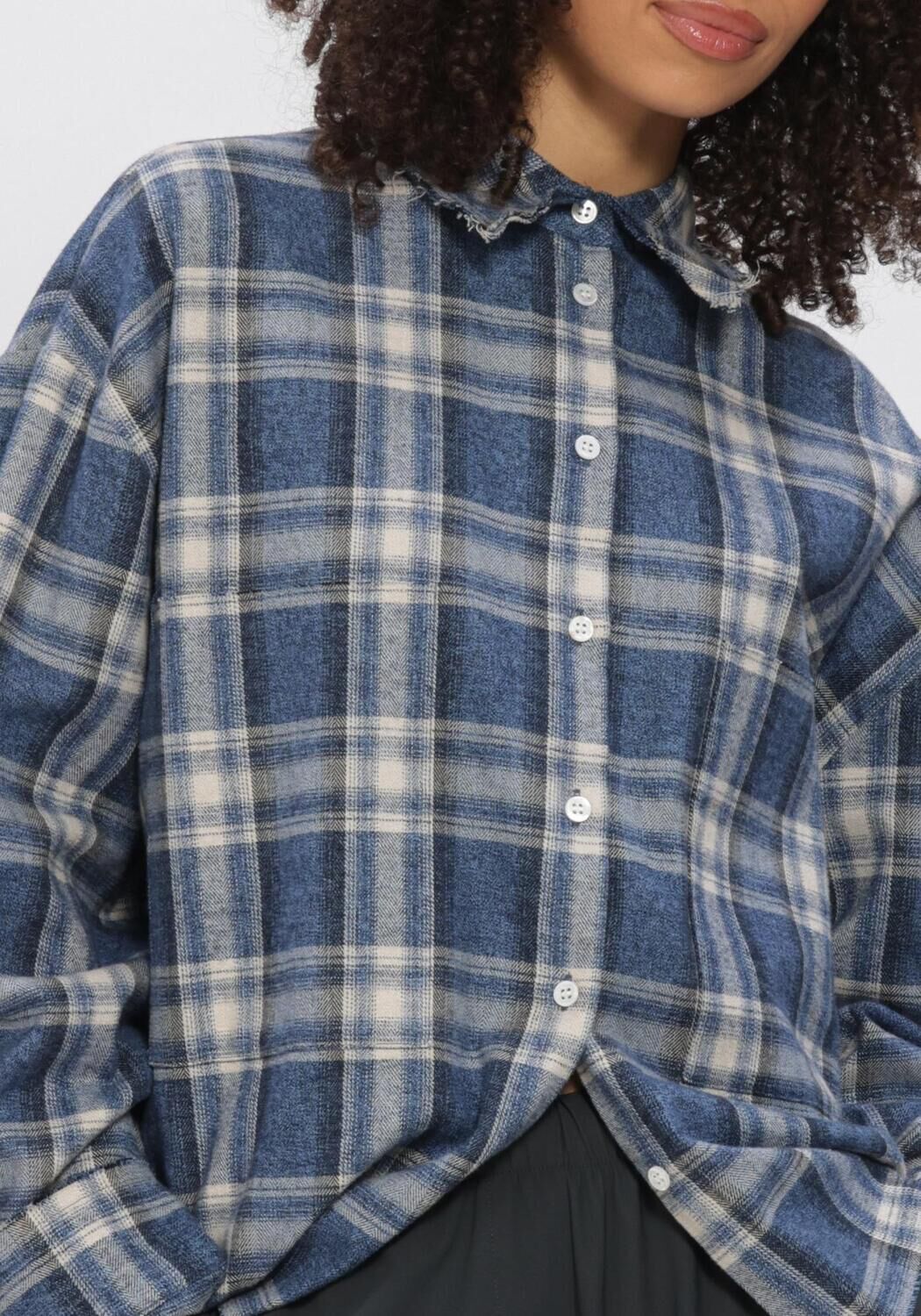 Blaue PENN & INK Blusen W26C421 - large