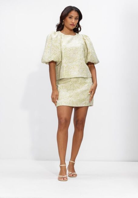 Limette NOTRE-V Minirock NV-HENDRINA BROCADE SKIRT - large