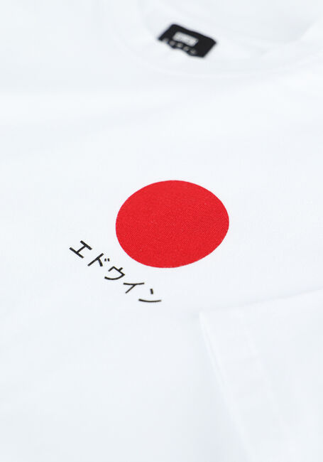 Weiße EDWIN T-shirt JAPANESE SUN TS - large